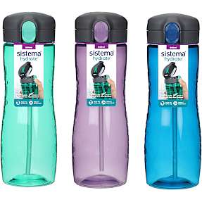 Sistema Quick Flip drikkedunk (800ml) - flere varianter - assorteret