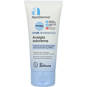 Ansigts solcreme m. SPF50 parfumefri