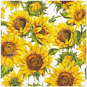 Mønstrede servietter 33x33 cm 20-pak