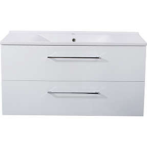 NORTIQ Bakkedahl badmøbel med vask - hvid