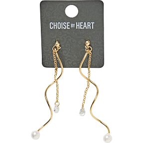 CBYH dame øreringe  - guldfarvet