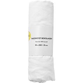 BASIS boxmadraslagen 140x200x35 cm - hvid