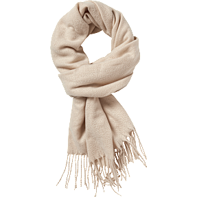 VRS dame tørklæde - råhvid