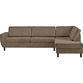 Rom Nordic højrevendt open-end sofa - taupe