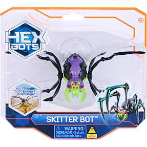 Hex Bots Skitter Bot robot-insektlegetøj - flere varianter - assorteret