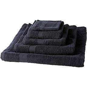 Salling håndklæde 30x30 cm - sort