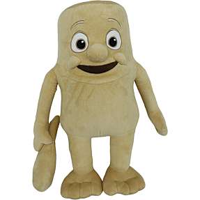 Brainrot Tung Tung Tung Sahur bamse 43 cm