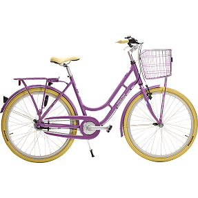 SCO Classic damecykel 7 gear 26" 2025 - lilla