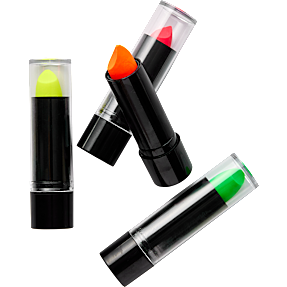 Halloween UV make-up i neon farver - flere varianter - assorteret