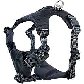 Hundesele str. M - sort