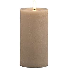 Windsor LED bloklys 7,5x15 cm - sand