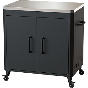 Le feu pizza station - rustfri stål