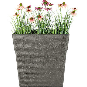 Salling roma plastkrukke - sort