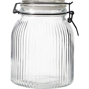 Aida opbevaringsglas med patentlåg