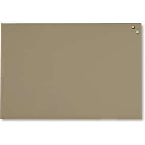 NAGA magnetisk glastavle - beige
