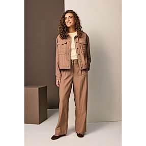 VRS dame bukser str. S - brun