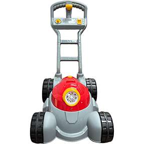 Græsslåmaskine med sæbebobler, lys og lyd