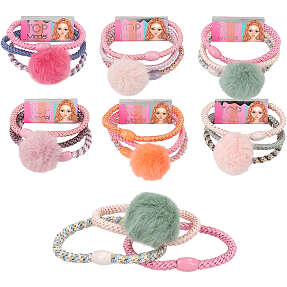 TOPModel hårelastik sæt Beauty and me - assorteret