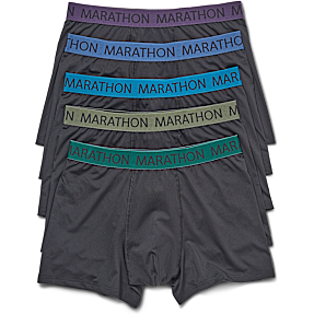 Marathon herre 5-pak tights str. M - sort