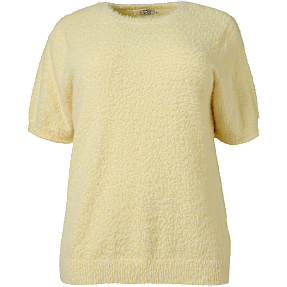 VRS dame striktrøje str. 48 - gul