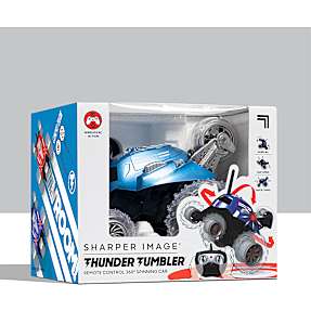 Sharper Image Thunder Tumbler fjernstyret monster truck - Metallic Blue