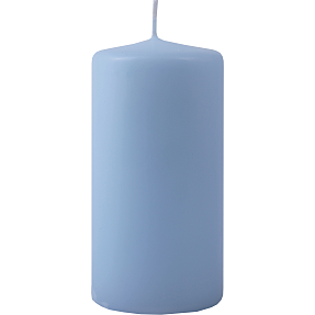 Bloklys 5,8x11 cm - lys blå