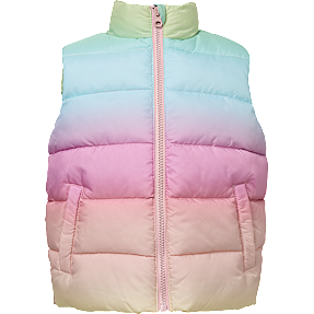 VRS børne vest str. 110/116 - multifarvet