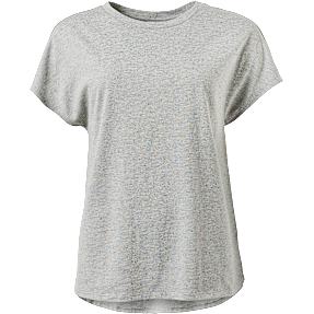 VRS dame T-shirt str. S - grå