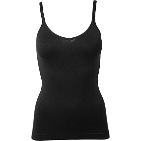 VRS dame undertrøje sømløs str. XS/S - sort