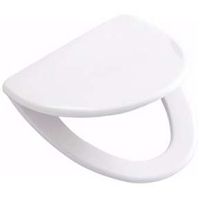 Ifö Cera toiletsæde med softclose quick release/faste beslag. Hvid