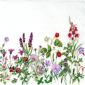 Windsor mønstrede servietter 33x33 cm 20-pak