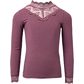 VRS børne bluse str. 134/140 - bordeaux