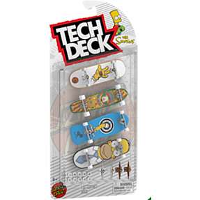 Tech Deck Simpsons skateboard fingersæt 4 pak
