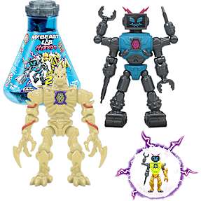 Mrbeast lab hybrid figur 2-pak - flere varianter - assorteret
