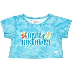 Build-A-Bear tie dye t-shirt - blå