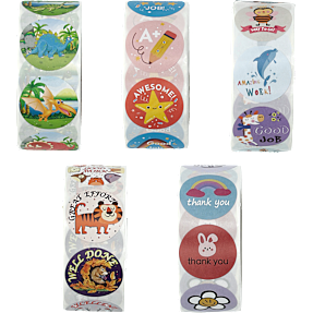 Danpen klistermærker – flere varianter - assorteret