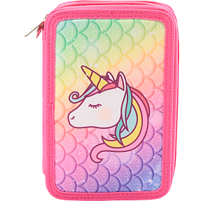 Danpen penalhus med indhold - enhjørning