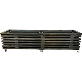 Plantekasse af sorte traller - 170 cm