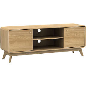 Caitlin TV-bord - egetræslook