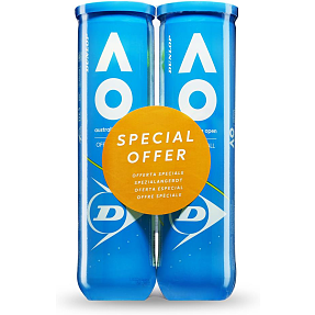 Dunlop Australian Open tennisbold 2x4-pak