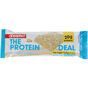 Energibar m. hvid chokolade og knas