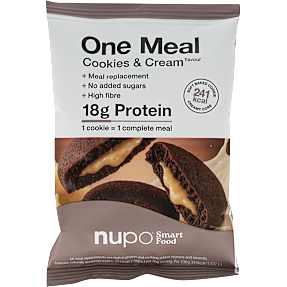 Måltidserstatningsbar m. cookies- og creamsmag