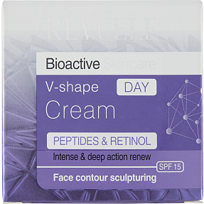 Dagcreme m. peptider og retinol m. SPF15