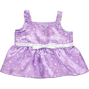 Build-A-Bear Butterfly kjole - lilla