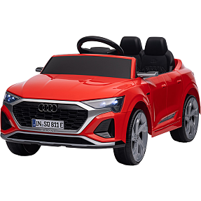 Audi SQ8/E-tron elektrisk bil - rød