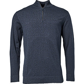 VRS herre strik str. M - mørkeblå