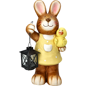 Påskefigur kanin H: 43,5 cm - flere varianter - assorteret