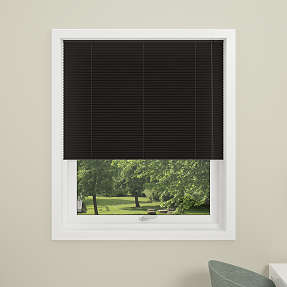 DEBEL London Plisségardin 60 x 130 cm - sort