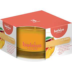 Bolsius duftlys i glas - mangoduft