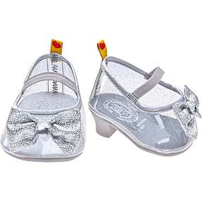 Build-A-Bear højhælede sko - sølv
